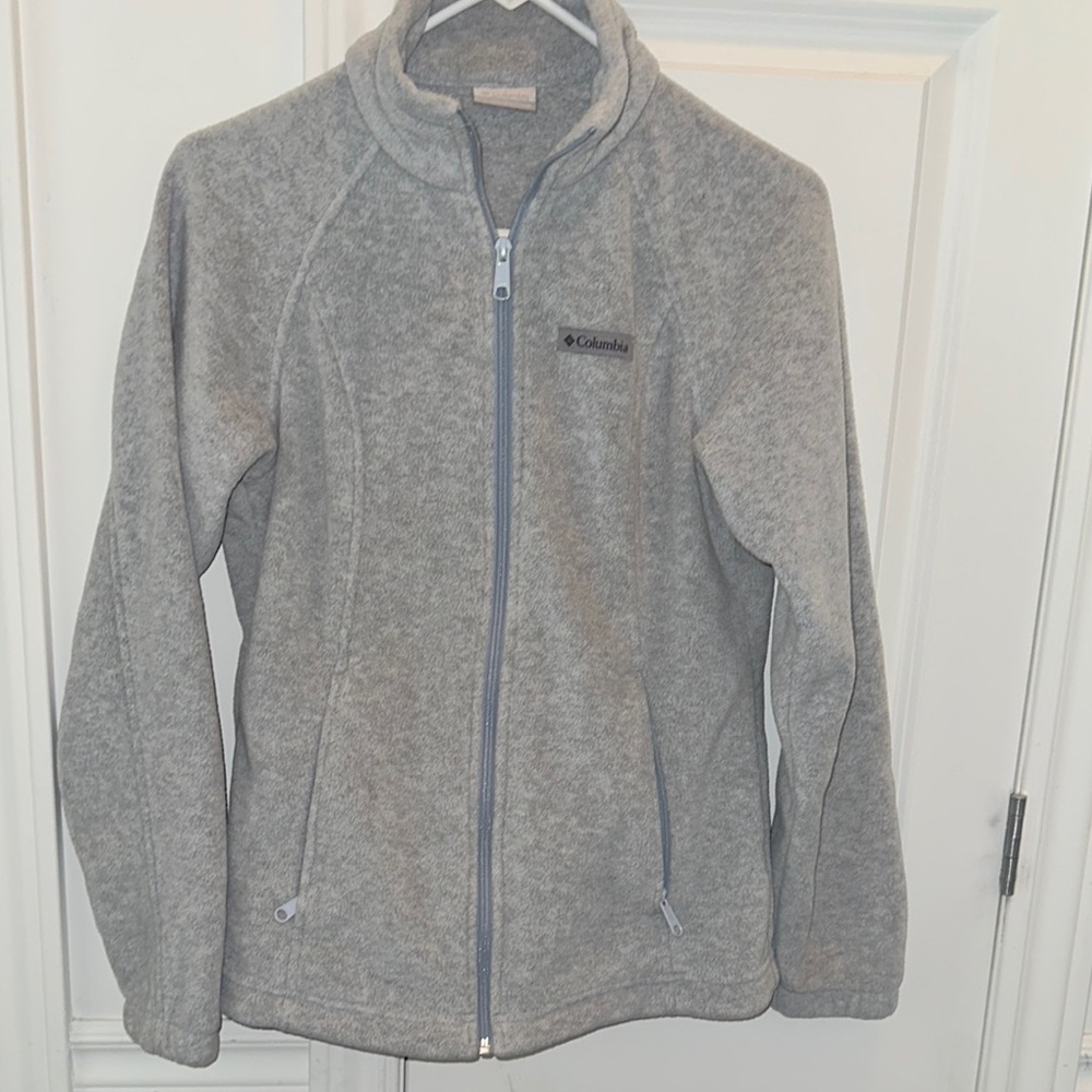Columbia Gray Fleece Jacket
